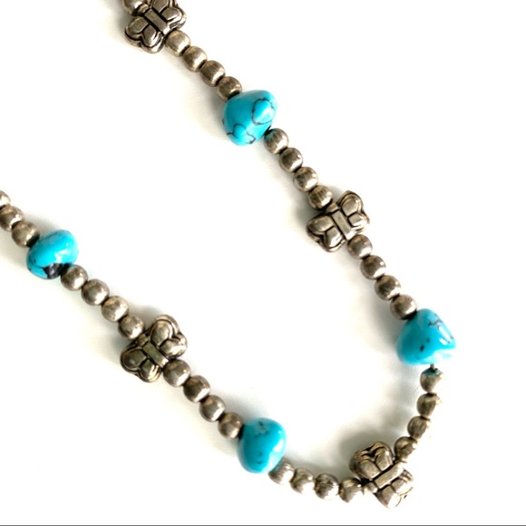 Vintage Southwestern Style Turquoise Jewelry 10 Piece Lot - Picture 15 of 16